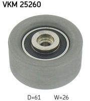 SKF VKM25260 - Código de motor: A18XER<br>Ancho [mm]: 28<br>Diámetro exterior [mm]: 62<br>Diámetro interior [mm]: 8<br>Material: Metal<br>