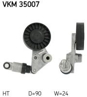 SKF VKM35007 - Diámetro exterior [mm]: 70<br>Diámetro interior [mm]: 17<br>Altura [mm]: 26<br>Material: Plástico<br>Unidades accionadas: Alternador<br>