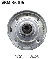 SKF VKM36006 - Polea inversión/guía, correa poli V