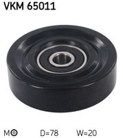 SKF VKM65011 - Diámetro [mm]: 78<br>Ancho [mm]: 20<br>Peso [kg]: 0,317<br>