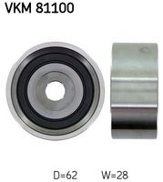 SKF VKM81100 - Ancho [mm]: 29<br>Diámetro interior [mm]: 12<br>Diámetro exterior [mm]: 62<br>Material: Metal<br>Bulón Ø [mm]: 12<br>