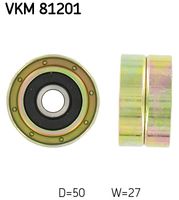 SKF VKM81201 - Cantidad: 1<br>Ancho [mm]: 27<br>Diámetro interior [mm]: 12<br>Diámetro exterior [mm]: 50<br>Material: Metal<br>