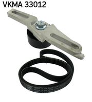 SKF VKMA33012 - Código de motor: TU1M+<br>Unidades accionadas: Alternador<br>Equipamiento de vehículo: para vehículos con climatizador<br>Longitud [mm]: 1020<br>Ancho [mm]: 17,80<br>Número de nervaduras: 5<br>Material de las correas: EPDM (Ethylen-Propylen-Dien-Caucho)<br>