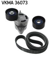 SKF VKMA 36073 - Juego de correas trapeciales poli V