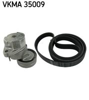 SKF VKMA35009 - Unidades accionadas: Alternador<br>Equipamiento de vehículo: para vehículos con climatizador<br>Longitud [mm]: 1900<br>Ancho [mm]: 21,36<br>Número de nervaduras: 6<br>Equipos/Rodillos: incl. rodillo tensor<br>