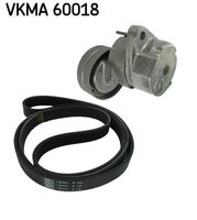 SKF VKMA60018 - Juego de correas trapeciales poli V