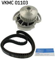 SKF VKMC01103 - Bomba de agua + kit correa distribución