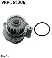 RIDEX 1260W0058 - Código de motor: CDLA<br>Código de motor: CDMA<br>Tipo de servicio: mecánico<br>Material rotor de la bomba: Plástico<br>Artículo complementario / información complementaria 2: con junta tórica<br>