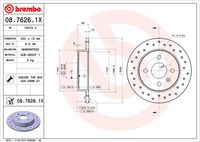 BREMBO 0876261X - Lado de montaje: Eje trasero<br>Llanta, nº de taladros: 4<br>Tipo de disco de frenos: macizo<br>Espesor de disco de frenos [mm]: 10<br>Número de orificios: 4<br>Artículo complementario / información complementaria 2: con tornillos<br>Altura [mm]: 42<br>Diámetro de centrado [mm]: 57<br>Diámetro exterior [mm]: 240<br>Superficie: revestido<br>Espesor mínimo [mm]: 8<br>Par apriete [Nm]: 110<br>