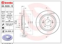 BREMBO 08D22011 - Disco de freno - PRIME LINE - UV Coated