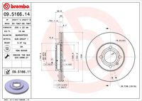 BREMBO 09516611 - Lado de montaje: Eje delantero<br>año construcción desde: 10/1988<br>Tipo de disco de frenos: ventilación interna<br>Espesor de disco de frenos [mm]: 20<br>Número de orificios: 4<br>Artículo complementario / información complementaria 2: con tornillos<br>Altura [mm]: 39<br>Diámetro de centrado [mm]: 65<br>Diámetro exterior [mm]: 256<br>Espesor mínimo [mm]: 18<br>Par apriete [Nm]: 110<br>