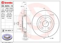 BREMBO 09N23411 - Disco de freno - PRIME LINE - UV Coated