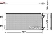 DENSO DCN20044 - Condensador, aire acondicionado