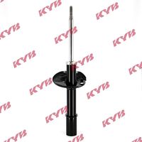 KYB 3338034 - Lado de montaje: Eje delantero<br>Tipo de amortiguador: Presión de gas<br>Tipo de amortiguador: Columna de amortiguador<br>Sistema de amortiguadores: Bitubular<br>Tipo de sujeción de amortiguador: Espiga arriba<br>