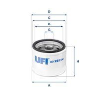 UFI 2326200 - Filtro de aceite