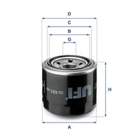 UFI 2346100 - Filtro de aceite