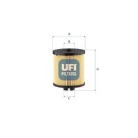 UFI 2528300 - Filtro de aceite