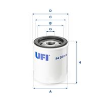 UFI 2437000 - Filtro combustible