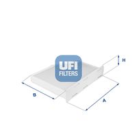 UFI 5314800 - Filtro, aire habitáculo