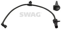 SWAG 30104919 - Longitud contacto de aviso [mm]: 280<br>Peso [kg]: 0,10<br>Lado de montaje: Eje delantero<br>Lado de montaje: Eje delantero, izquierda<br>Tipo de freno: Discos<br>