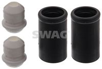 SWAG 30560019 - Longitud [mm]: 300<br>Ancho [mm]: 80<br>Material: PU (poliuretano)<br>Material: Plástico<br>Lado de montaje: Eje delantero<br>Peso [kg]: 0,16<br>