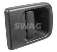 SWAG 33104325 - Referencia artículo par: 33 10 2928<br>Color: negro<br>Material: Plástico<br>Lado de montaje: Puerta trasera vehículo<br>Lado de montaje: izquierda<br>Peso [kg]: 0,19<br>