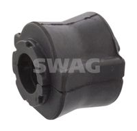 SWAG 70936977 - Longitud [mm]: 45<br>Diámetro interior [mm]: 20<br>Material: Caucho/metal<br>Lado de montaje: Eje delantero<br>Lado de montaje: interior<br>Peso [kg]: 0,1<br>