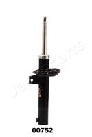 JAPANPARTS MM00752 - Suspensión: para vehículos con chasis estándar<br>Suspensión: para vehículos con chasis deportivo<br>Suspensión: para vehículos sin regulación eléctrica de la amortiguac.<br>Lado de montaje: Eje delantero<br>Tipo de amortiguador: Presión de gas<br>Tipo de amortiguador: Columna de amortiguador<br>Sistema de amortiguadores: Bitubular<br>Tipo de sujeción de amortiguador: Espiga arriba<br>Tipo de sujeción de amortiguador: Abrazadera abajo<br>