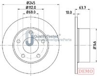 COMLINE ADC1427 - Disco de freno - Comline