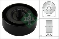 Schaeffler INA 532060610 - Ancho de la superficie de contacto de los rodillos [mm]: 27<br>Diámetro interior [mm]: 10<br>Diámetro exterior [mm]: 70<br>Diám. de puntos de sujeción [mm]: 10<br>Material: Metal<br>Peso [kg]: 0,23<br>