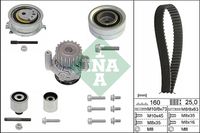 Schaeffler INA 530055032 - Bomba de agua + kit correa distribución