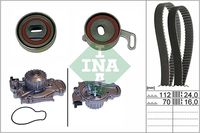 Schaeffler INA 530051430 - Bomba de agua + kit correa distribución