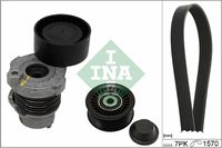 Schaeffler INA 529018710 - Longitud [mm]: 1570<br>Número de nervaduras: 7<br>Peso [kg]: 1,251<br>Material de las correas: EPDM (Ethylen-Propylen-Dien-Caucho)<br>