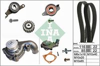 Schaeffler INA 530001030 - Bomba de agua + kit correa distribución