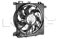 NRF 47622 - Equipamiento de vehículo: para vehículos con climatizador<br>Sentido de giro: Sentido de giro a la derecha (horario)<br>Tensión [V]: 12<br>Potencia nominal [W]: 200<br>Diámetro 1 [mm]: 310<br>Número paletas de ventilador: 7<br>Artículo complementario / información complementaria 2: con bastidor radiador (armazón)<br>Calefacción / Refrigeración: Ventilador simple<br>Forma del enchufe: oval<br>Número de enchufes de contacto: 3<br>