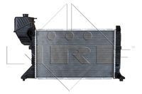 NRF 50558 - Equipamiento de vehículo: para vehículos sin aire acondicionado<br>Clase de caja de cambios: Caja de cambios manual, 5 marchas<br>Material: Aluminio<br>Longitud de red [mm]: 682<br>Ancho de red [mm]: 396<br>Profundidad de red [mm]: 32<br>Tipo radiador: Aletas refrigeración unidas mecánicamente<br>