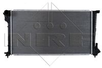 NRF 58189 - año construcción desde: 02/1997<br>Material: Aluminio<br>Longitud de red [mm]: 670<br>Ancho de red [mm]: 378<br>Profundidad de red [mm]: 23<br>Versión: Alternative<br>Tipo radiador: Aletas refrigeración unidas mecánicamente<br>