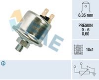 FAE 14930 - Sensor, presión de aceite