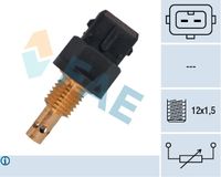 ESEN SKV 17SKV326 - Tipo de sensor: NTC<br>Número de enchufes de contacto: 2<br>Profundidad de montaje [mm]: 51<br>Rosca empalme: M12x1.5<br>Juego alternativo de reparación: 550691<br>