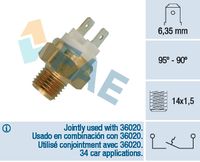 FAE 36010 - Interruptor de temperatura, ventilador del radiador