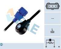 FAE 60190 - Longitud de cable [mm]: 800<br>Número de enchufes de contacto: 3<br>Color de carcasa: verde<br>