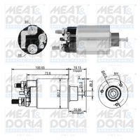MEAT & DORIA 46307 - Interruptor magnético, estárter