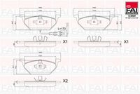 COMLINE CBP2797 - Lado de montaje: Eje delantero<br>Espesor [mm]: 19,5<br>Longitud [mm]: 146<br>Ancho [mm]: 54,8<br>Contacto avisador de desgaste: con contacto de aviso de desgaste incorporado<br>Pastilla de freno: con borde biselado<br>Sistema de frenos: Teves <br>Número de WVA: 23130<br>Número de WVA: 23131<br>Número de WVA: 23187<br>