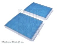 BLUE PRINT ADB112510 - Tipo de filtro: Filtro de carbón activado<br>Longitud [mm]: 246<br>Ancho [mm]: 206<br>Altura [mm]: 30<br>Peso [kg]: 0,516<br>