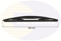 COMLINE CRWB300E - Lado de montaje: lado del conductor<br>Longitud [mm]: 500<br>Unidad de cantidad: Pieza<br>Tipo de escobilla: Escobilla con hoja plana<br>