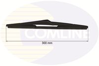 COMLINE CRWB300F - Lado de montaje: lado del conductor<br>Longitud [mm]: 550<br>Unidad de cantidad: Pieza<br>Tipo de escobilla: Escobilla con hoja plana<br>