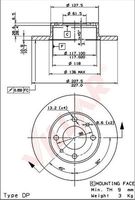 TRW DF1721 - Lado de montaje: Eje delantero<br>Espesor de disco de frenos [mm]: 10,8<br>Tipo de disco de frenos: macizo<br>Espesor mínimo [mm]: 9<br>Altura [mm]: 45,7<br>Diseño/cantidad de taladros: 04/06<br>corona de agujeros - Ø [mm]: 98<br>Diámetro de centrado [mm]: 62<br>Peso [kg]: 3,1<br>Artículo complementario / información complementaria 2: sin buje de rueda<br>Artículo complementario / información complementaria 2: sin perno de sujeción de rueda<br>Lado de montaje: Eje trasero<br>Diámetro exterior [mm]: 227,0<br>Diámetro exterior [mm]: 227<br>