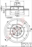 TRW DF2792 - Lado de montaje: Eje trasero<br>Tipo de disco de frenos: macizo<br>Diámetro exterior [mm]: 239<br>Espesor de disco de frenos [mm]: 10<br>Espesor mínimo [mm]: 8<br>Número de orificios: 4<br>Altura [mm]: 48<br>Diámetro de centrado [mm]: 61<br>Medida de rosca: 13<br>corona de agujeros - Ø [mm]: 100<br>Artículo complementario / información complementaria 2: con tornillos<br>Color: negro<br>Superficie: barnizado<br>SVHC: No hay información disponible, diríjase al fabricante.<br>