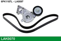 GATES K026PK1123 - Unidades accionadas: Alternador<br>Equipamiento de vehículo: para vehículos con climatizador<br>