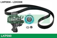 LUCAS LKP090 - Bomba de agua + kit correa distribución